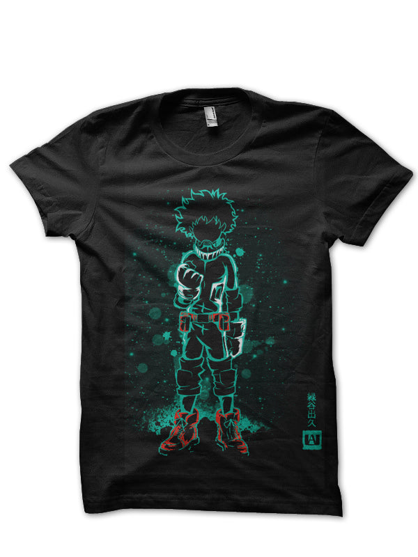 My Hero Academia Black T-Shirt Hoodie, Sweatshirt | PureTeeCo.com