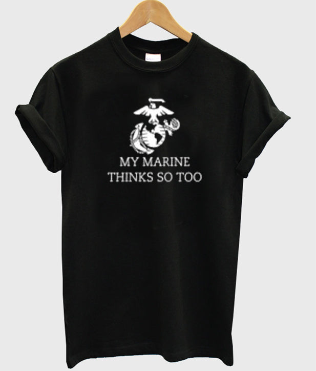 my marine thanks so too t-shirt Hoodie, Sweatshirt | PureTeeCo.com