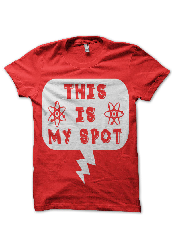 My Spot Red T-Shirt Hoodie, Sweatshirt | PureTeeCo.com