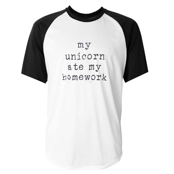 my unicorn ate my homework tshirt Hoodie, Sweatshirt | PureTeeCo.com