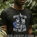 Break the Law Get the Jaw Police K 9 Grunt Style shirt