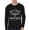 The Night Watch Black Full Sleeve Tee Hoodie, Sweatshirt | PureTeeCo.com