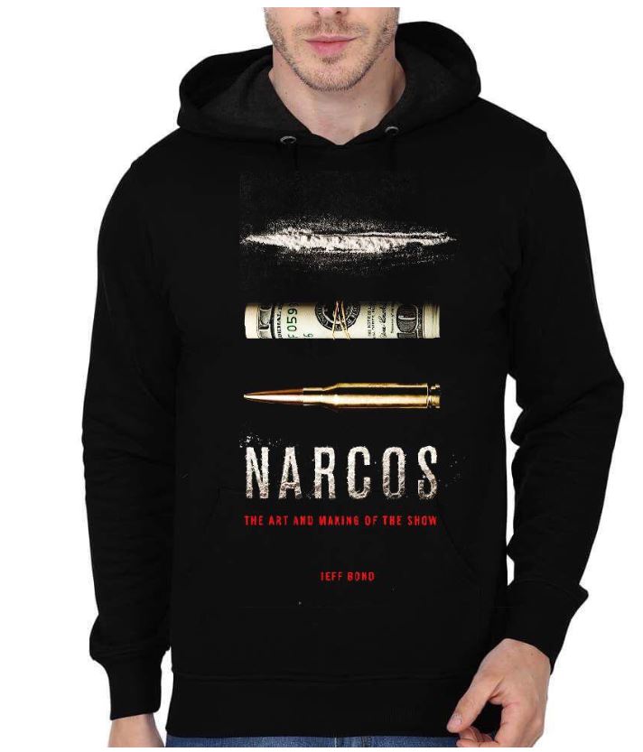 Narcos Black Hoodie T-Shirts, Sweatshirt | PureTeeCo.com