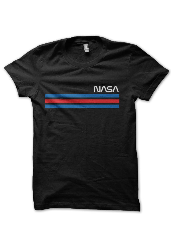 Nasa Half Sleeve Black T-Shirt Style002 Hoodie, Sweatshirt | PureTeeCo.com