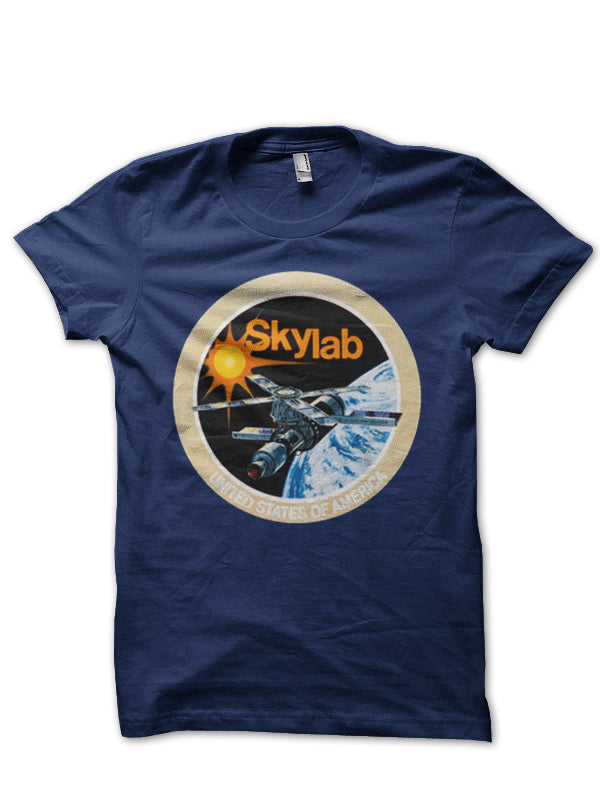 Skylab NASA Mission Patch Half Sleeve T-Shirt Hoodie, Sweatshirt | PureTeeCo.com