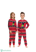 NBA Grinch New Orleans Pelicans Custom Name Christmas Knitting Pattern Matching Family Pajamas Set