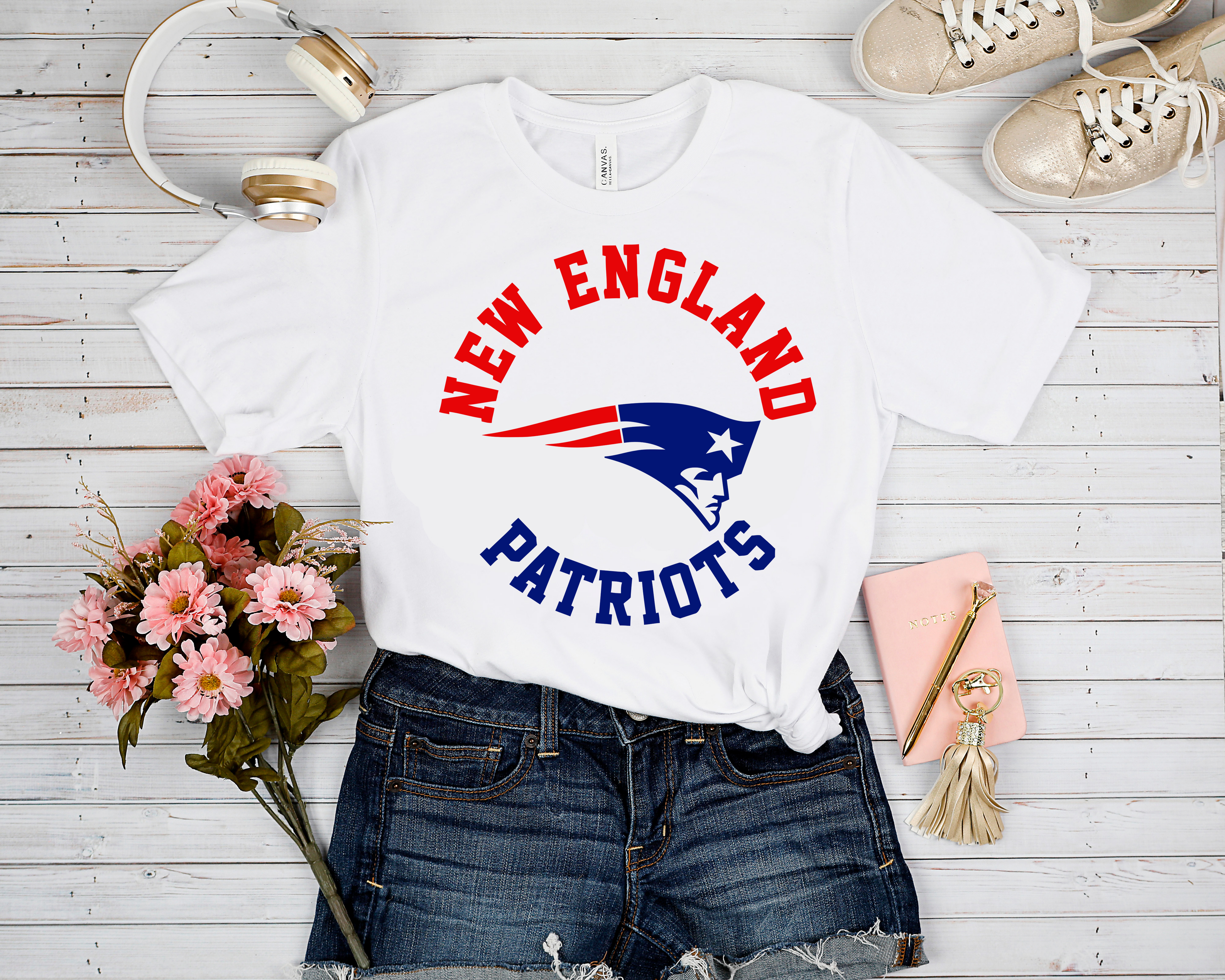 FBALL RUN-NE PATS TEE- PREORDER CLOSING 9/12 Hoodie, Sweatshirt | PureTeeCo.com (Image 1)