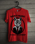 Net Cat Red Tee Hoodie, Sweatshirt | PureTeeCo.com