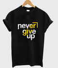 never give up t-shirt Hoodie, Sweatshirt | PureTeeCo.com
