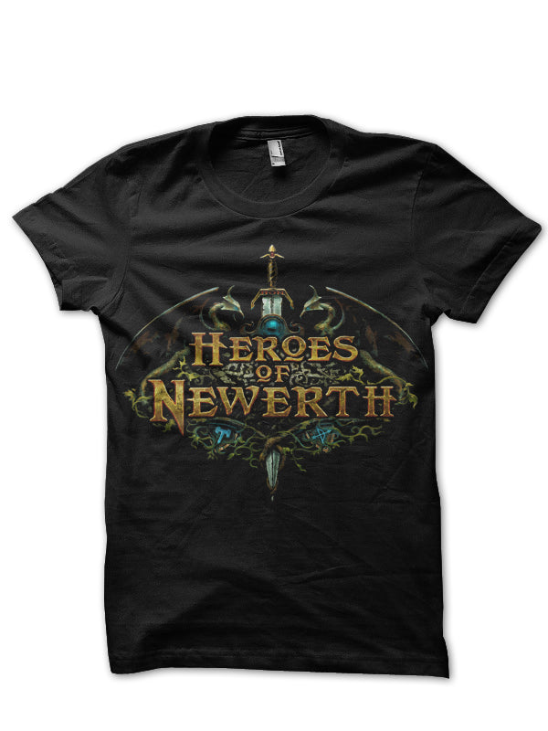Heroes Of Newerth Black T-Shirt Hoodie, Sweatshirt | PureTeeCo.com