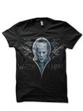 Night King Winter Is Here Black T-Shirt Hoodie, Sweatshirt | PureTeeCo.com