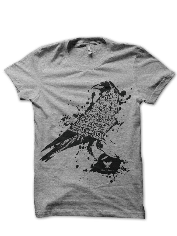 Night Watch Grey Tee Hoodie, Sweatshirt | PureTeeCo.com