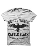 Nightâ€™s Watch White Tee Hoodie, Sweatshirt | PureTeeCo.com