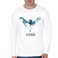 Nightwing White Full Sleeve T-Shirt Hoodie, Sweatshirt | PureTeeCo.com