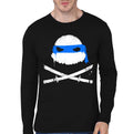 Ninja Black Full Sleeve Tee Hoodie, Sweatshirt | PureTeeCo.com