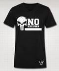 No Excuses V-Neck Swag T-Shirt Hoodie, Sweatshirt | PureTeeCo.com