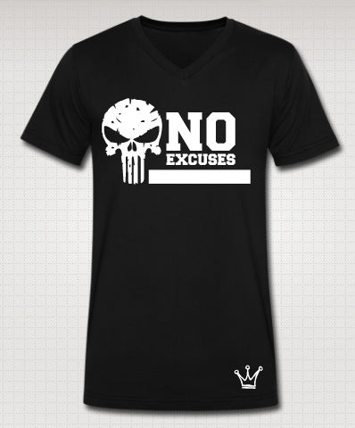 No Excuses V-Neck Swag T-Shirt Hoodie, Sweatshirt | PureTeeCo.com