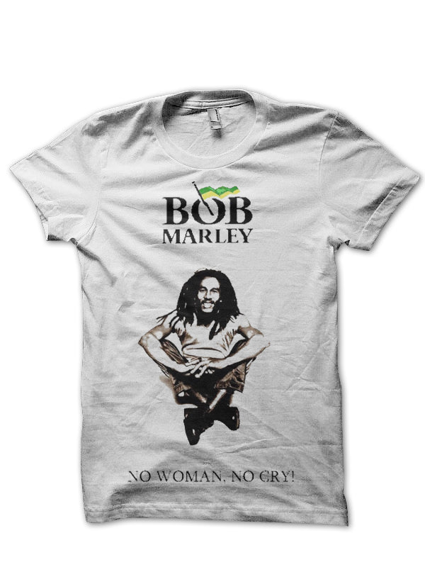 No Woman No Cry White T-Shirt Hoodie, Sweatshirt | PureTeeCo.com