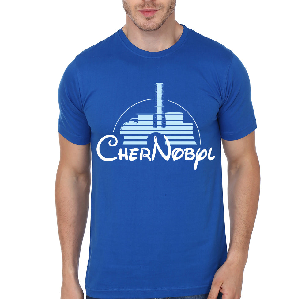 Chernobyl Royal Blue Half Sleeve T-Shirt Hoodie, Sweatshirt | PureTeeCo.com