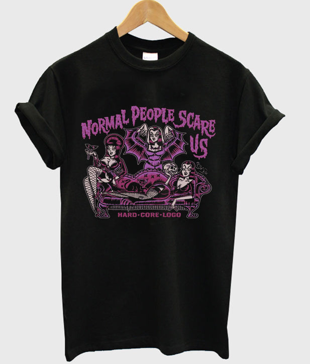 normal people scare us t-shirt Hoodie, Sweatshirt | PureTeeCo.com