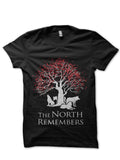 The North Remember Black Tee Hoodie, Sweatshirt | PureTeeCo.com