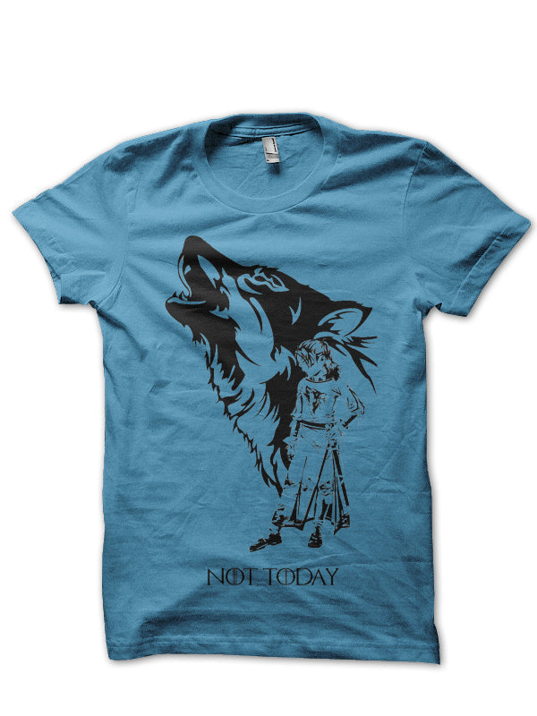 Arya Stark Light Blue Tee Hoodie, Sweatshirt | PureTeeCo.com