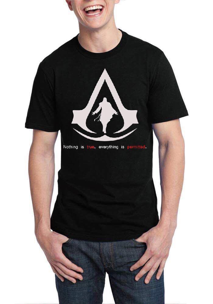 Assassinâ€™s Creed Black T-Shirt Style002 Hoodie, Sweatshirt | PureTeeCo.com