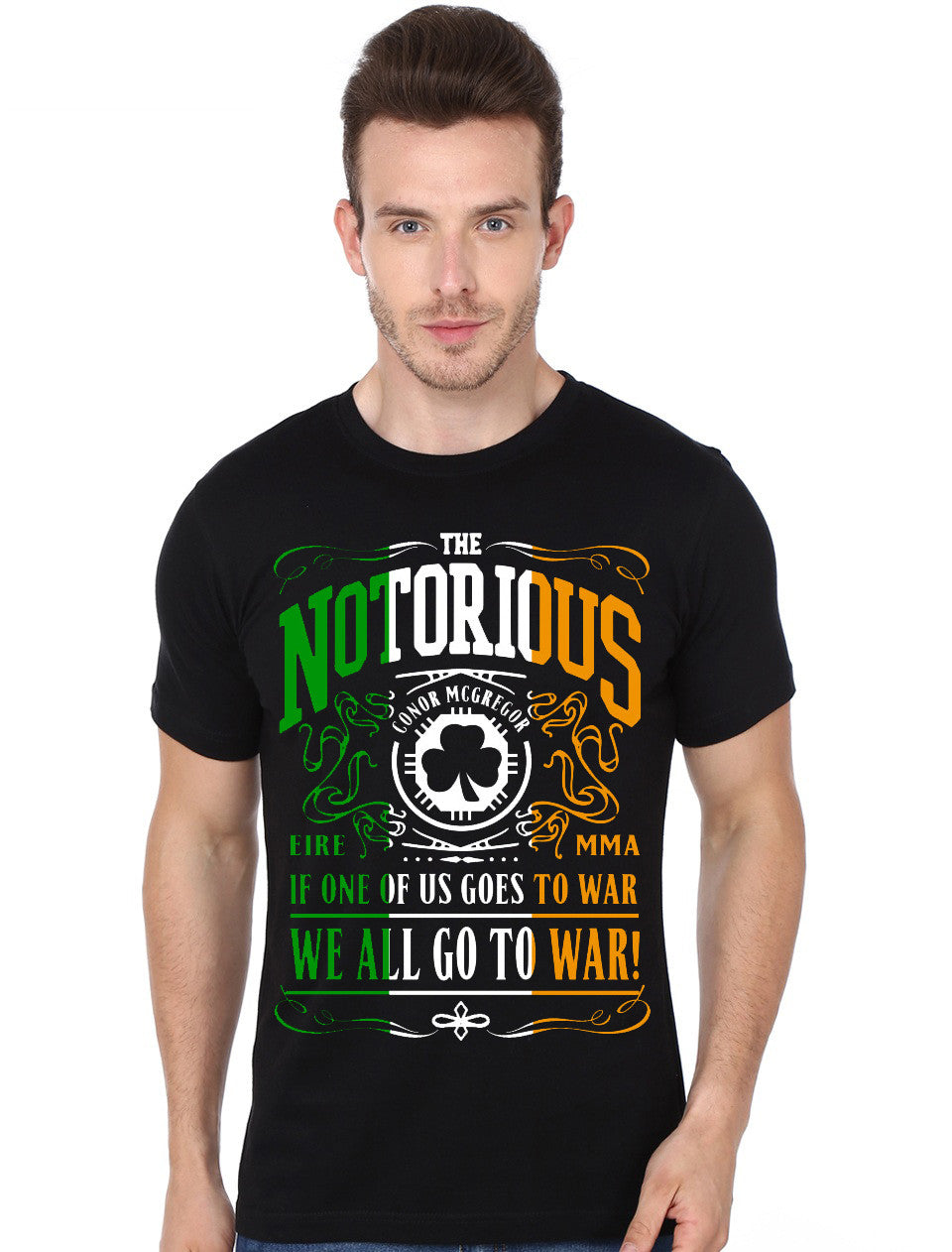 Connor Mcgregor Black T-Shirt Hoodie, Sweatshirt | PureTeeCo.com