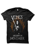 Kings Are Born In November T-Shirt Hoodie, Sweatshirt | PureTeeCo.com