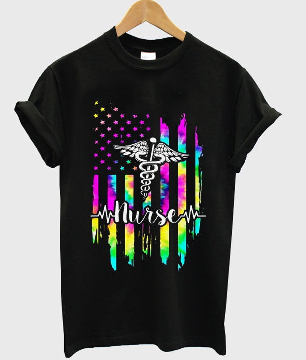 nurse patriotic gift t-shirt Hoodie, Sweatshirt | PureTeeCo.com