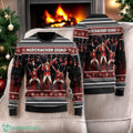 Nut Cracking Squad Dab Ugly Christmas Sweater Funny Squad Holiday All Over Print 3D Sweater