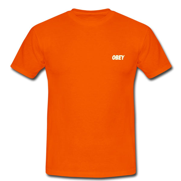 obey orange tshirt Hoodie, Sweatshirt | PureTeeCo.com