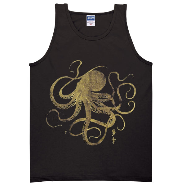 octopus japanese tanktop T-Shirts, Hoodie, Sweatshirt | PureTeeCo.com