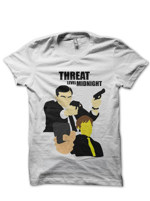 The Office â€“ Threat Level Midnight Half Sleeve T-Shirt Hoodie, Sweatshirt | PureTeeCo.com
