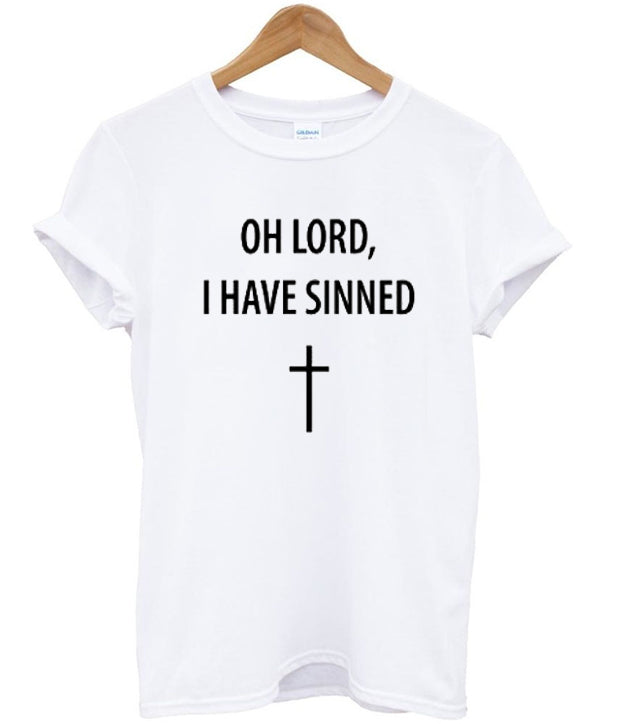 oh lord i have sinned t-shirt Hoodie, Sweatshirt | PureTeeCo.com