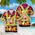 Oilfield Worker 3D Hawaiian Shirt Beach Shirt