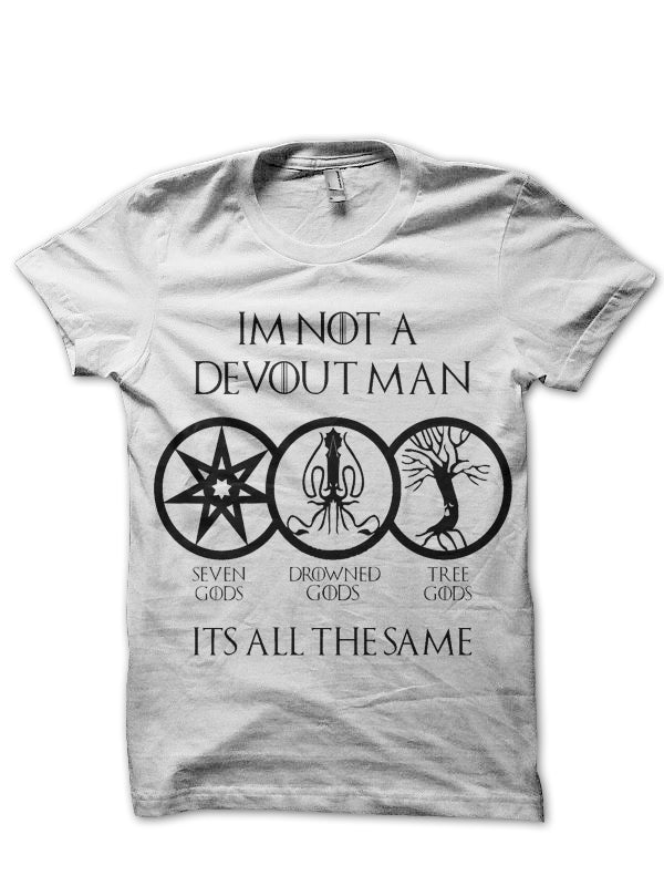 All Gods White T-Shirt Hoodie, Sweatshirt | PureTeeCo.com