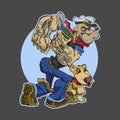 Old Grumpy Popeye Navy Blue T-Shirt Hoodie, Sweatshirt | PureTeeCo.com