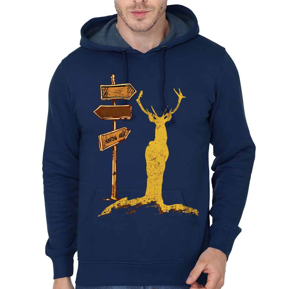 Hunter Navy Blue Hoodie T-Shirts, Sweatshirt | PureTeeCo.com