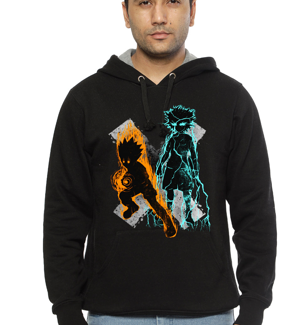Hunter x Hunter Hisoka and Gon Black Hoodie T-Shirts, Sweatshirt | PureTeeCo.com