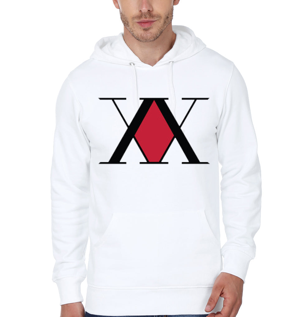 Hunter x Hunter logo White Hoodie T-Shirts, Sweatshirt | PureTeeCo.com