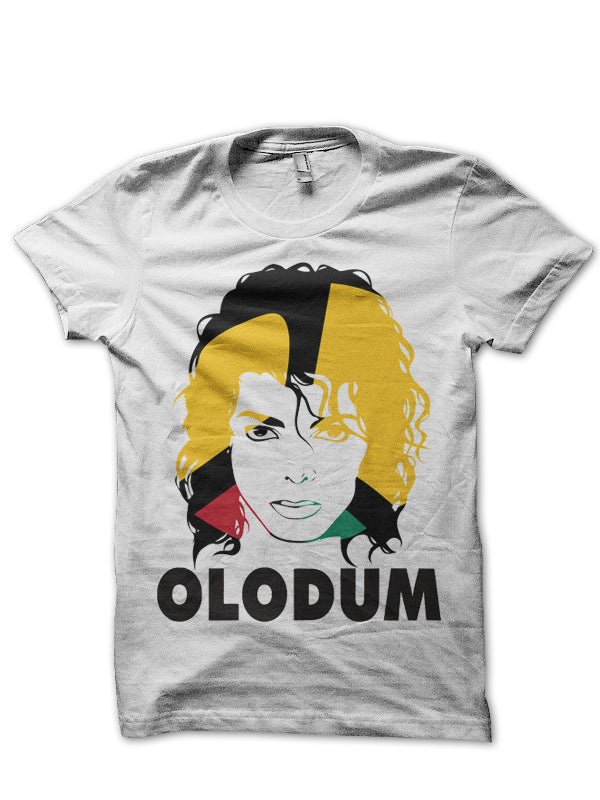 Olodum Michael Jackson White T-Shirt Hoodie, Sweatshirt | PureTeeCo.com