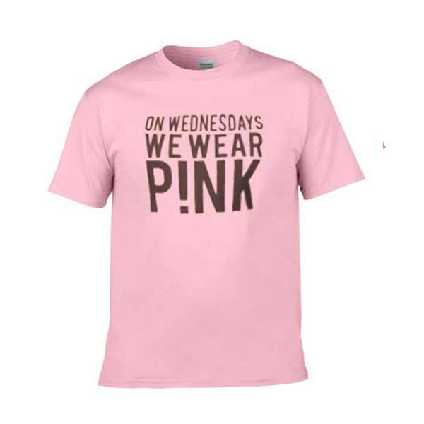 on wednesdays we wear pink tshirt Hoodie, Sweatshirt | PureTeeCo.com
