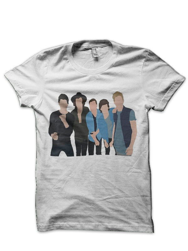 One Direction White T-Shirt Style002 Hoodie, Sweatshirt | PureTeeCo.com