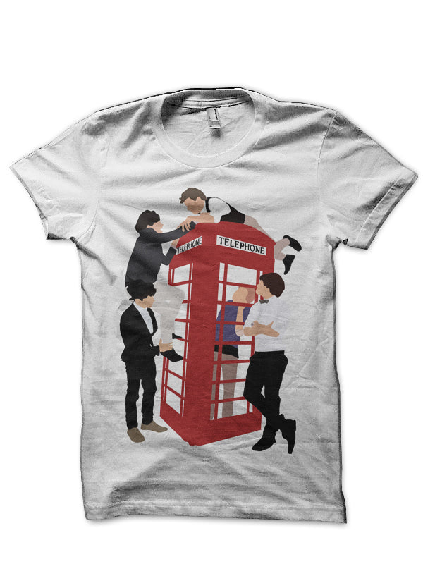 One Direction Take Me Home Half Sleeve White T-Shirt Hoodie, Sweatshirt | PureTeeCo.com