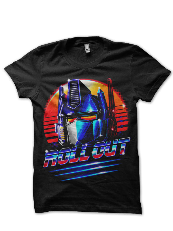 Optimus Prime Autobots Black T-Shirt Hoodie, Sweatshirt | PureTeeCo.com