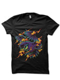 Magical Owl Black T-Shirt Hoodie, Sweatshirt | PureTeeCo.com