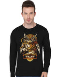 SteamPunk Owl Black Full Sleeve T-Shirt Hoodie, Sweatshirt | PureTeeCo.com