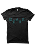 Ozark Half Sleeve Black T-Shirt Hoodie, Sweatshirt | PureTeeCo.com