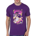 Macho Munch Purple Half Sleeve T-Shirt Hoodie, Sweatshirt | PureTeeCo.com